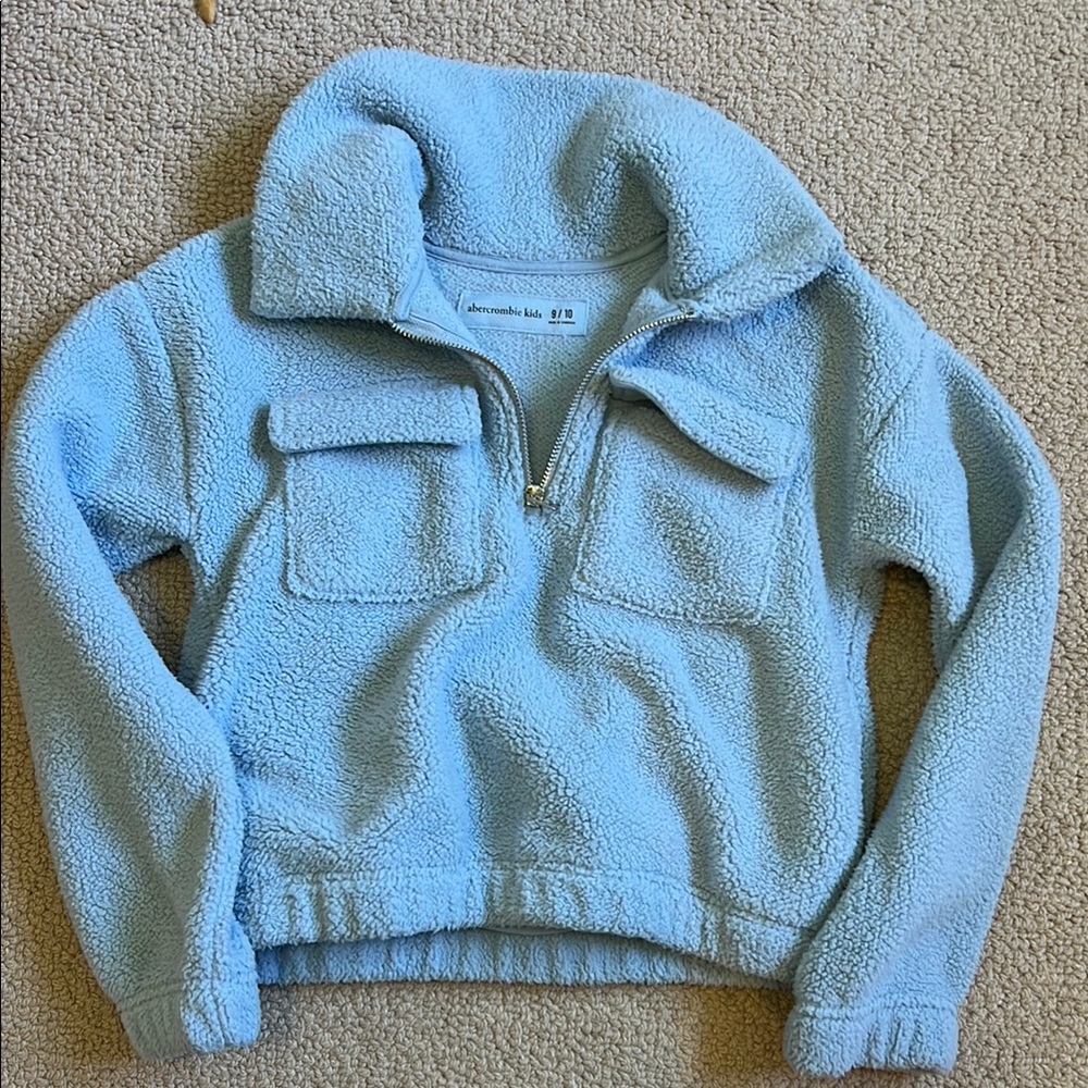 Abercrombie Kids Blue Fleece Jacket